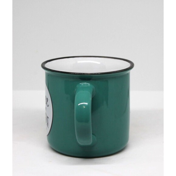 Christian Art Gifts Religious Coffee Mug 2016 "Rejoice in the Lord" 12oz. Green - Picture 7 of 7